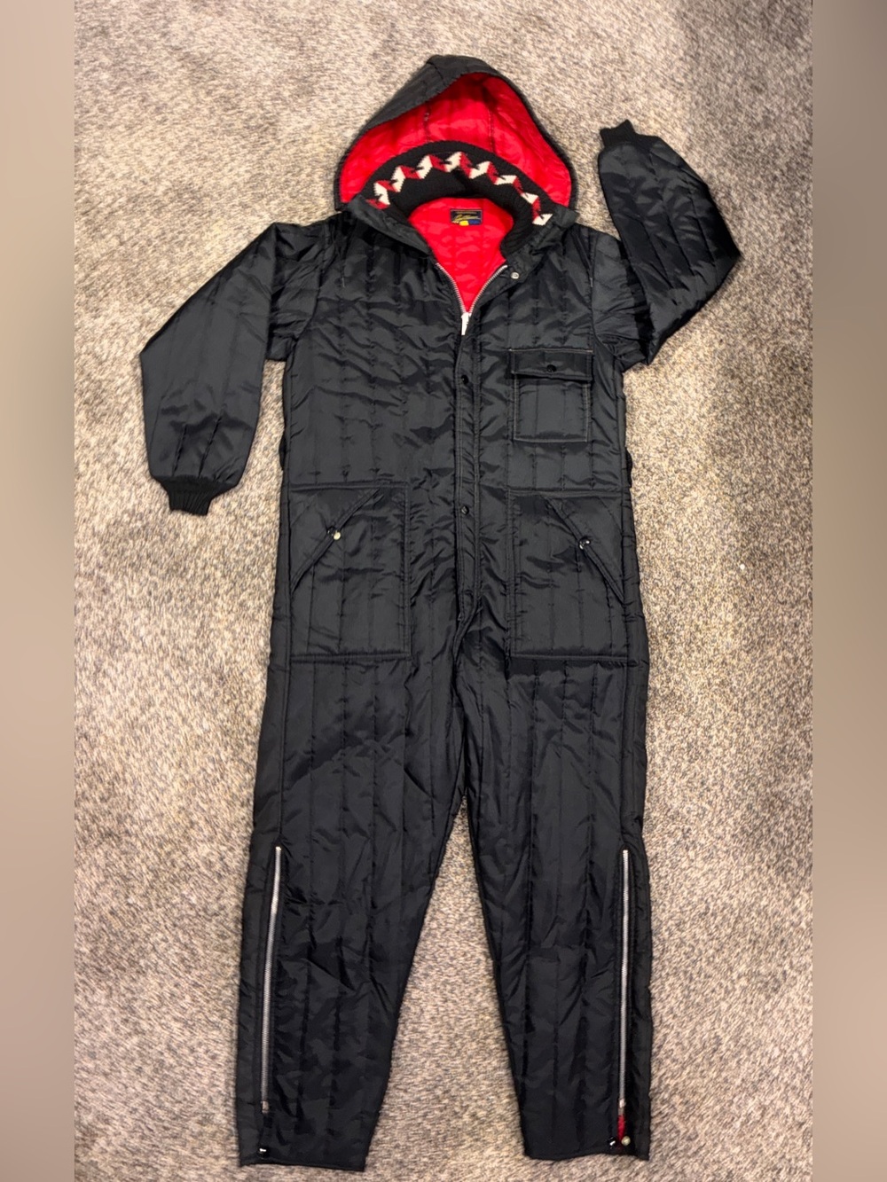 Vintage Oshkosh Sportswear Men’s Snowmobile Retro Ski Snow Suit- size large